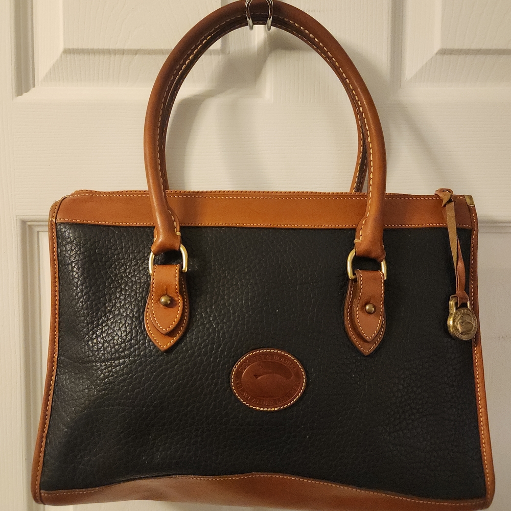 Dooney & Bourke Y2K Black & Brown Handbag